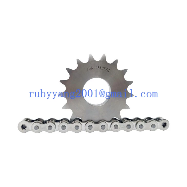 Stainless Steel 304 #50 10A1 Roller Chain For Sprocket